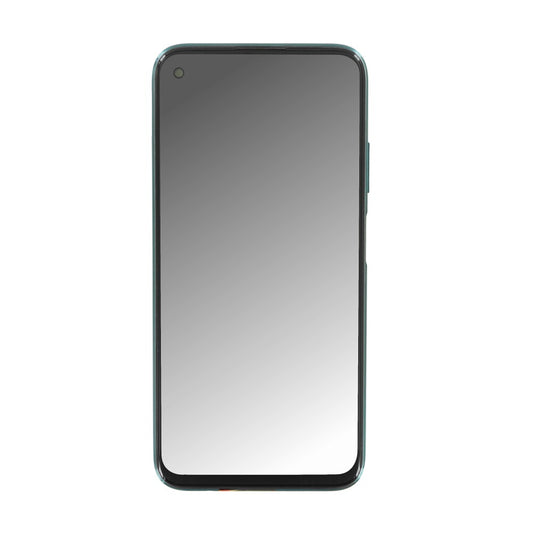 OEM display unit + frame for Huawei P40 Lite crush green