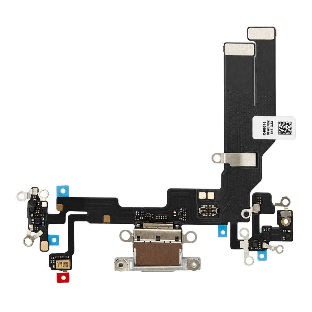Ladeanschluss-Flexkabel für iPhone 16e, weiß