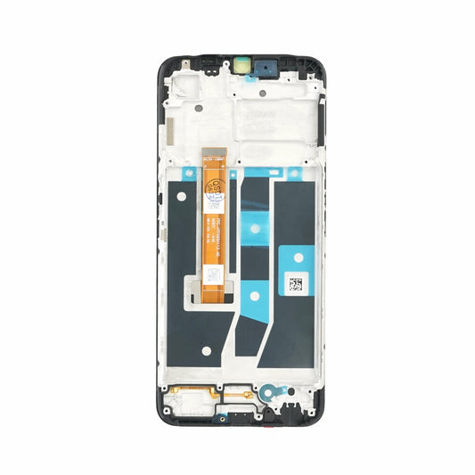 Display für OPPO A16s A16 LCD + Rahmen Schwarz Bildschirm Touch