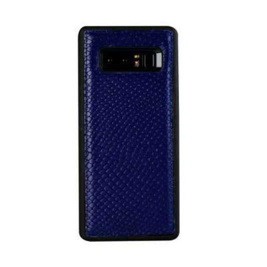Echtleder Schutzhülle für Samsung Galaxy S8 vale blau