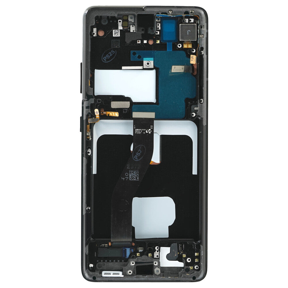 Samsung Display + Rahmen (montiert) G998B Galaxy S21 Ultra 5G Phantom black