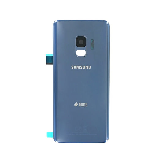 Samsung Galaxy S9 Duos G960F / DS battery compartment cover blue