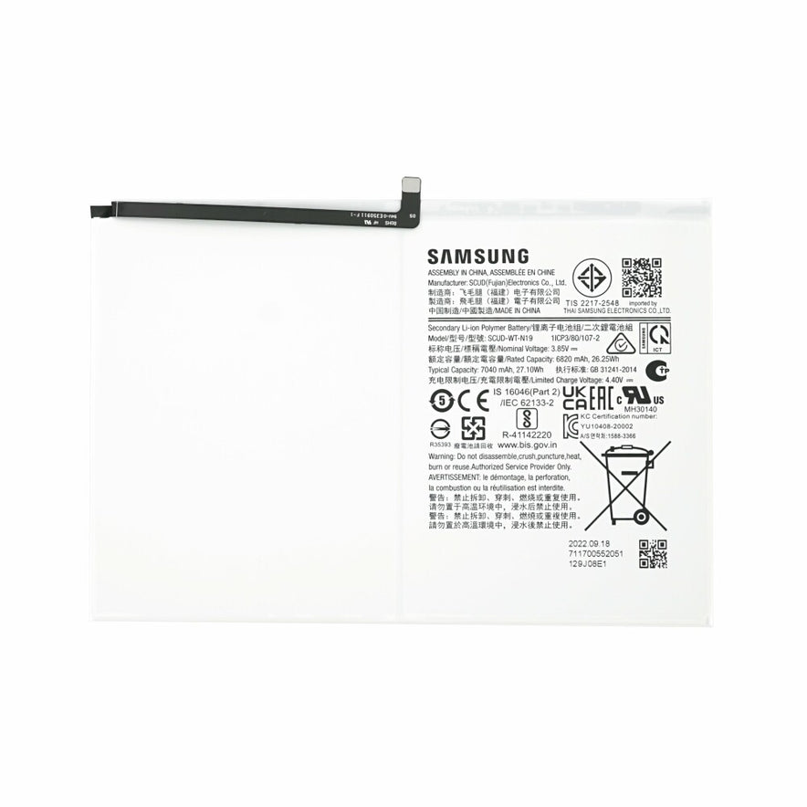 Samsung Akku SCUD-WT-N19 für Galaxy Tab A7 10.4 T500 T505 7040mAh GH81-19691A