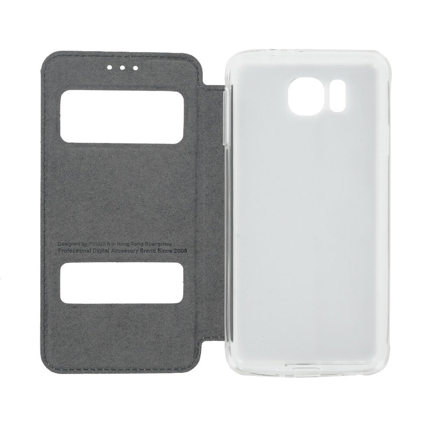 Klapptasche Handyhülle für Samsung Galaxy Alpha G850 Weiß Schutz Tasche