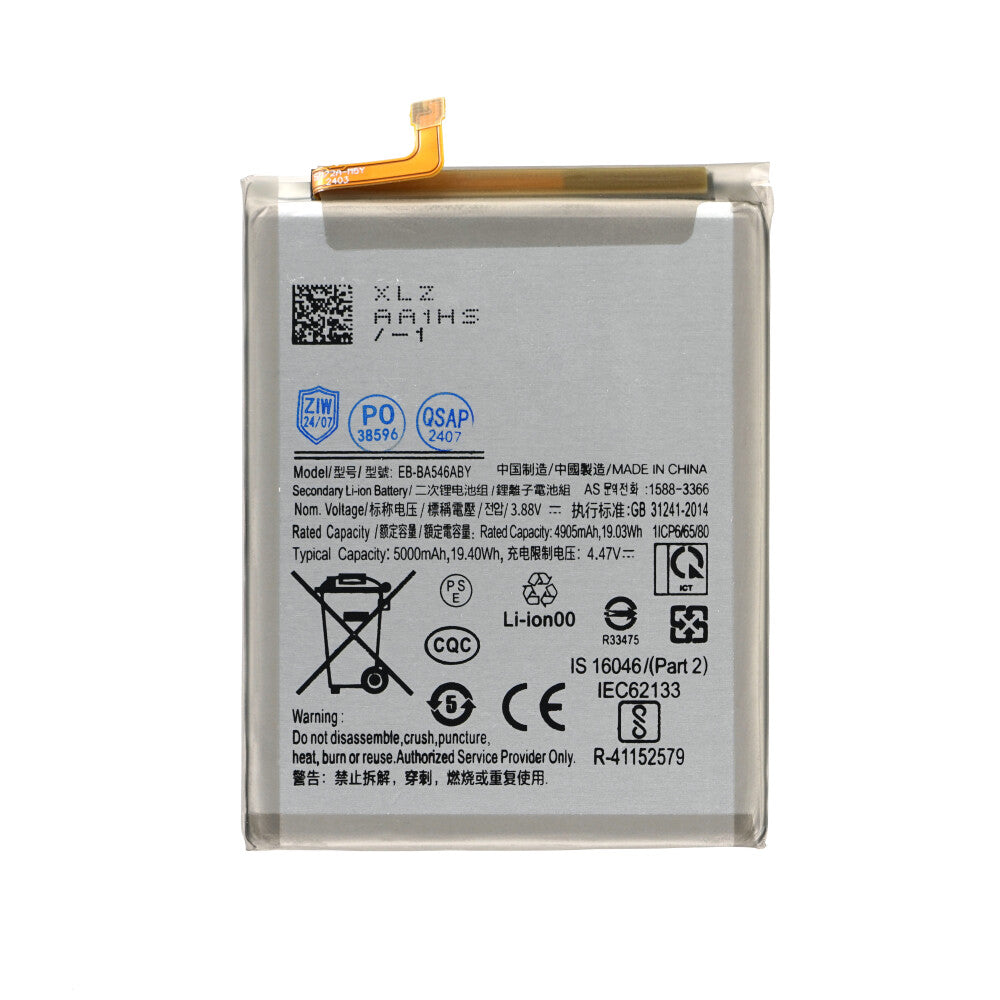 EB-BA546ABY Akku für Samsung Galaxy A34 A54 5000mAh Batterie Accu Ersatzakku