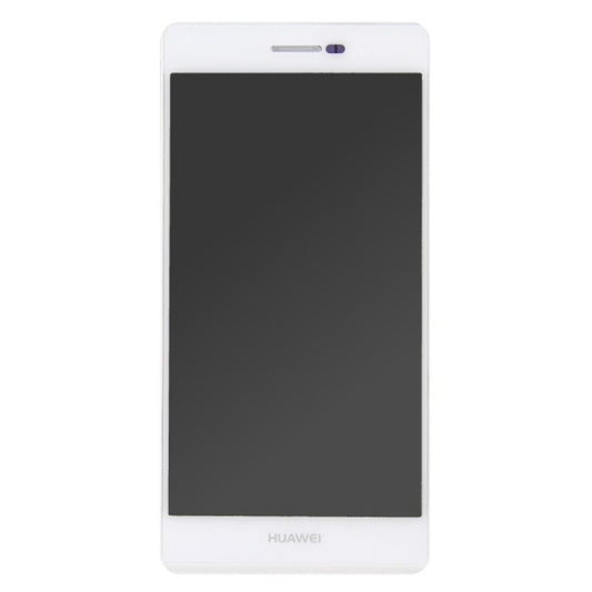 Display für Huawei P7 LCD + Rahmen Weiß Touch Ersatz
