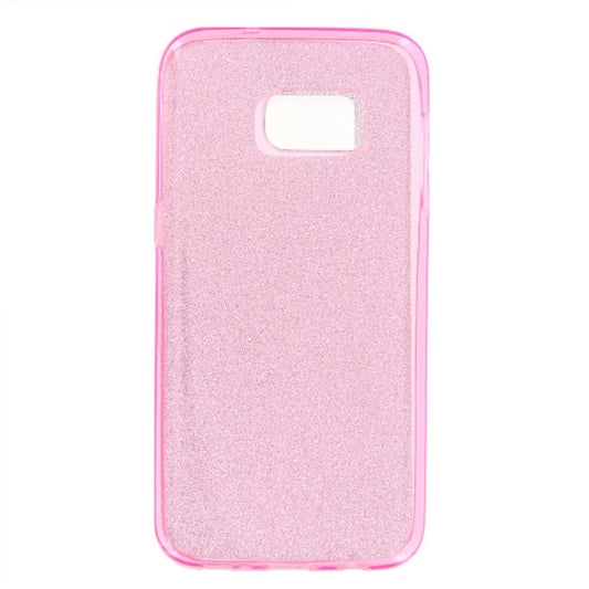 TPU Handyhülle für Samsung Galaxy S7 Rosa Glitter Case