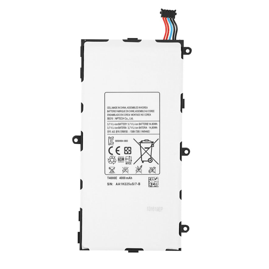 Akku für Samsung Galaxy Tab 3 7,0 Zoll 2013 T210 T4000E 4000mAh Batterie Ersatz