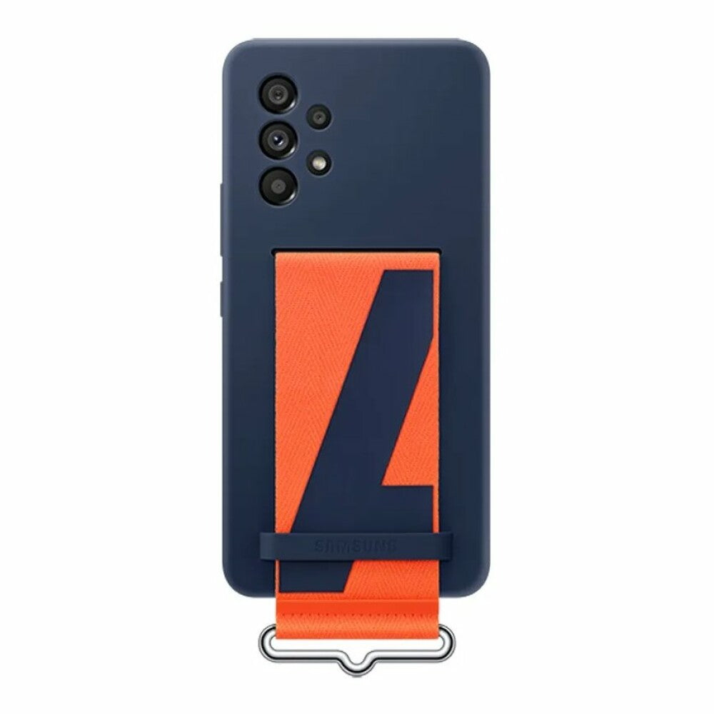 Original Silikonhülle für Samsung Galaxy A53 5G Navy EF-GA536TNEGWW