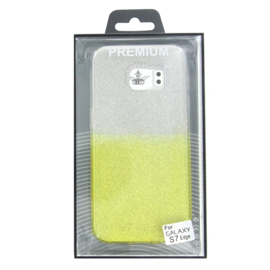 TPU Handyhülle für Samsung Galaxy S7 Edge Gelb