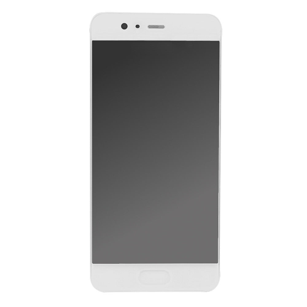 Display für Huawei P10 LCD + Rahmen Weiß Touch Bildschirm