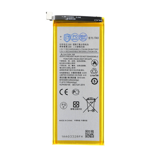 Motorola JT40 Akku für Moto G6 Plus (mAh Kapazität) Batterie Hohe Kapazität Ersatz