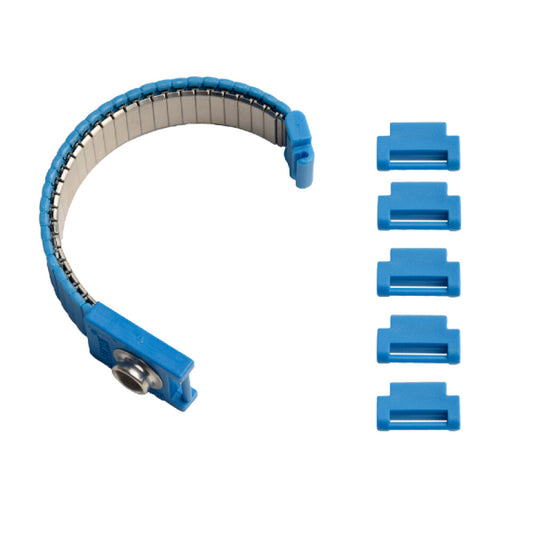 Original Verstellbares ESD Armband aus Edelstahl mit 10 mm Bolzen KS-57116