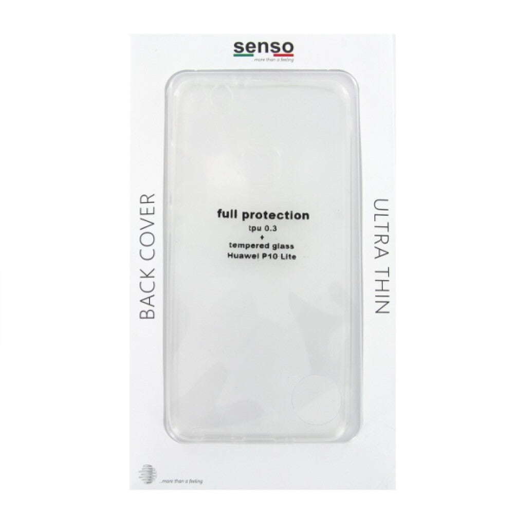 Original Bumper Handyhülle für Huawei P10 Lite Schwarz SEPHUAP10LTR