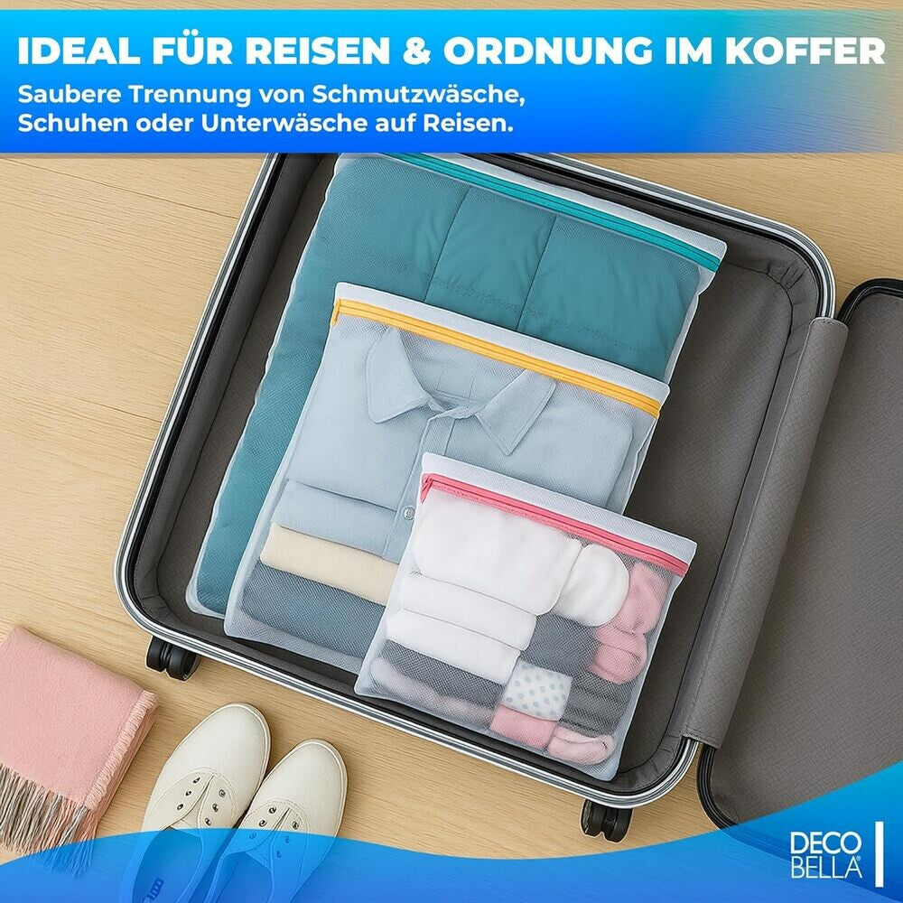 Wäschenetz für Waschmaschine, 3er Set