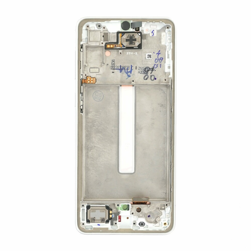 Original Display für Samsung Galaxy A33 5G Weiß LCD + Rahmen GH82-28143B