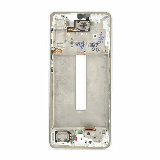 Original Display für Samsung Galaxy A33 5G Weiß LCD + Rahmen GH82-28143B