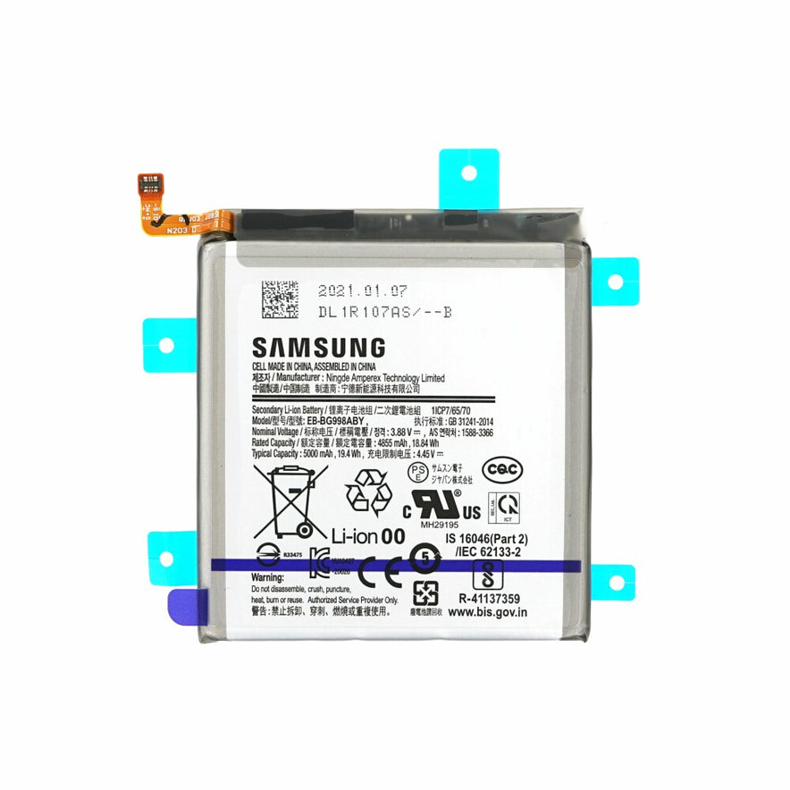 Original Samsung Akku EB-BG998ABY für Galaxy S21 Ultra 5G 5000mAh GH82-24592A