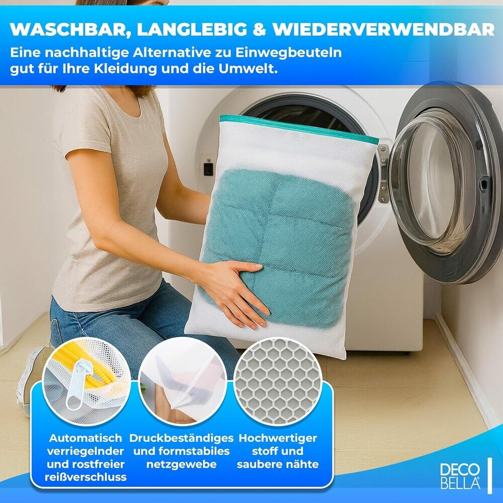 Wäschenetz für Waschmaschine, 3er Set