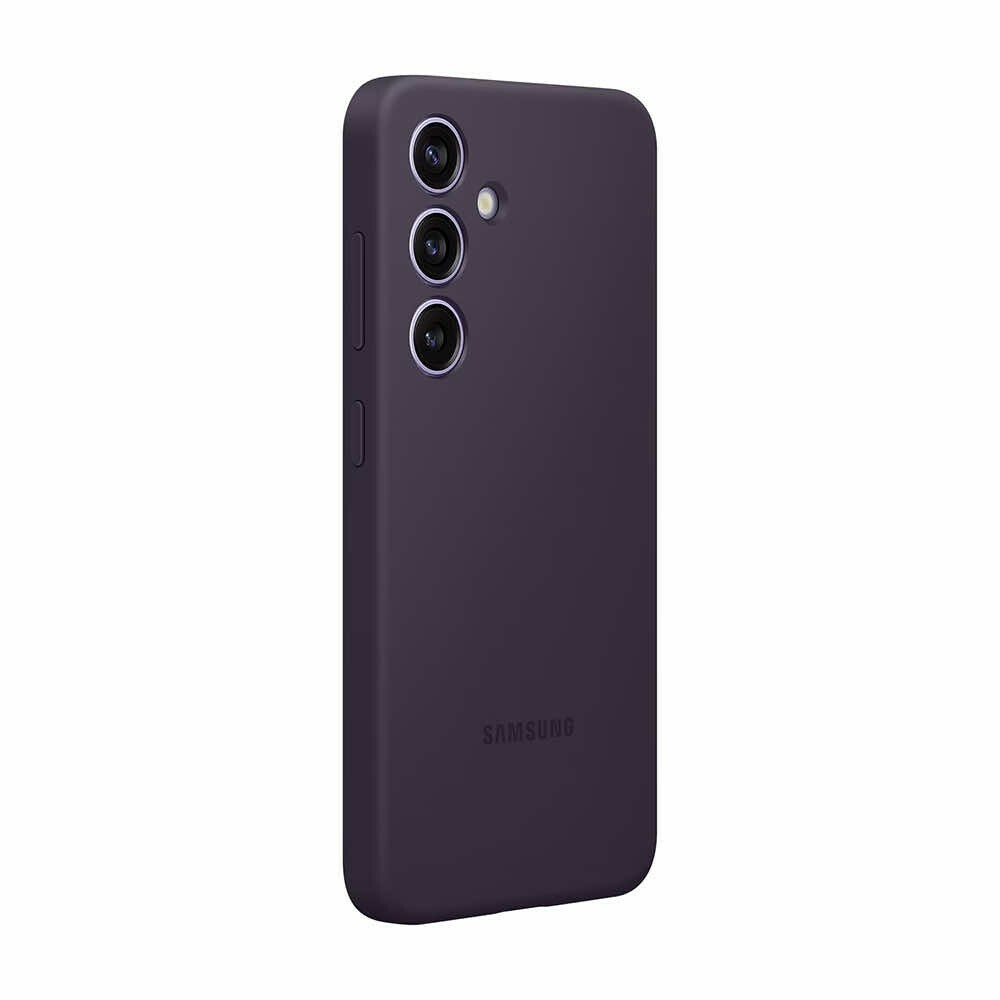 Samsung Silikonhülle SM-S921 Galaxy S24 dunkelviolett EF-PS921TEE