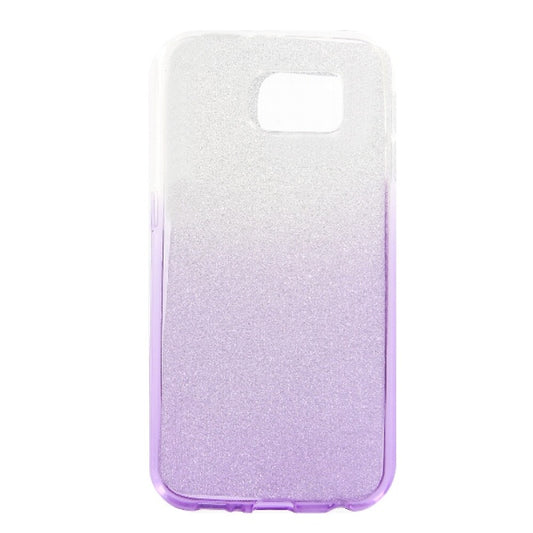TPU Handyhülle für Samsung Galaxy S6 Edge Violett Schutz Tasche