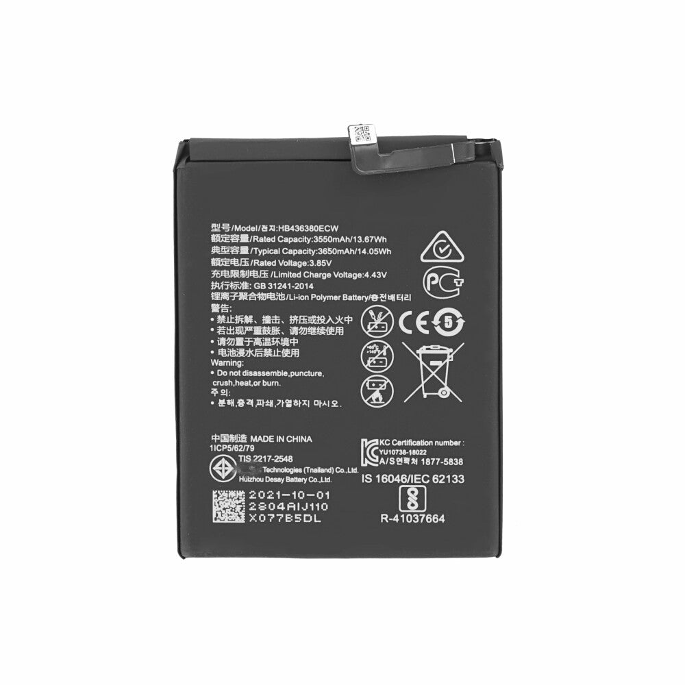 HB436380ECW Akku für Huawei P30 wie Original