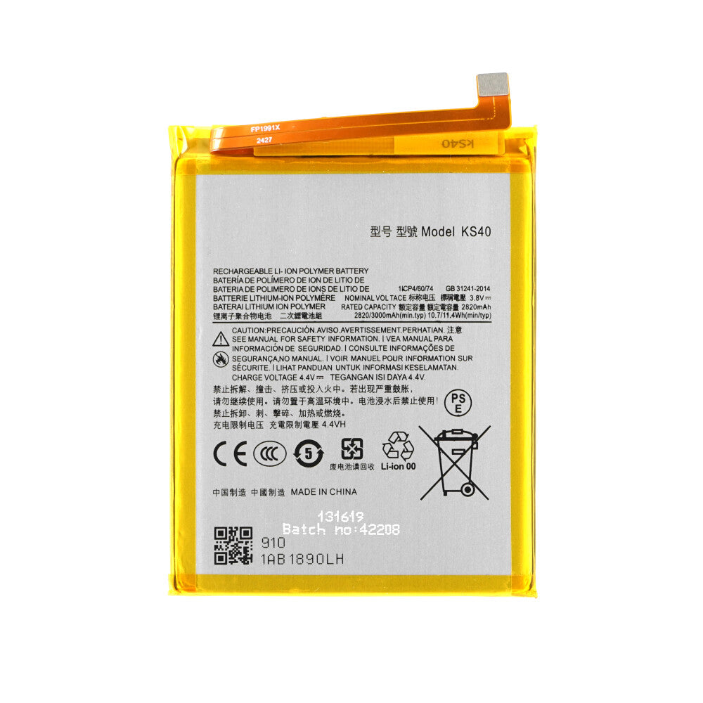 Akku KS40 für Motorola Moto E6/E6i/E6 Play