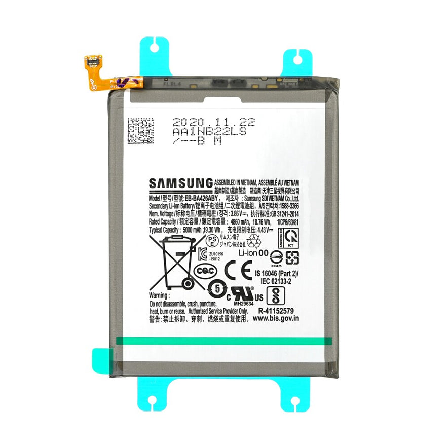 Original Akku für Samsung Galaxy A42 A32 A72 5G 5000mAh EB-BA426ABY GH82-24377A
