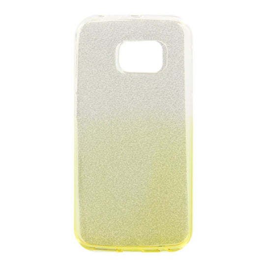 TPU Handyhülle für Samsung Galaxy S6 Edge Gelb Schutz Tasche