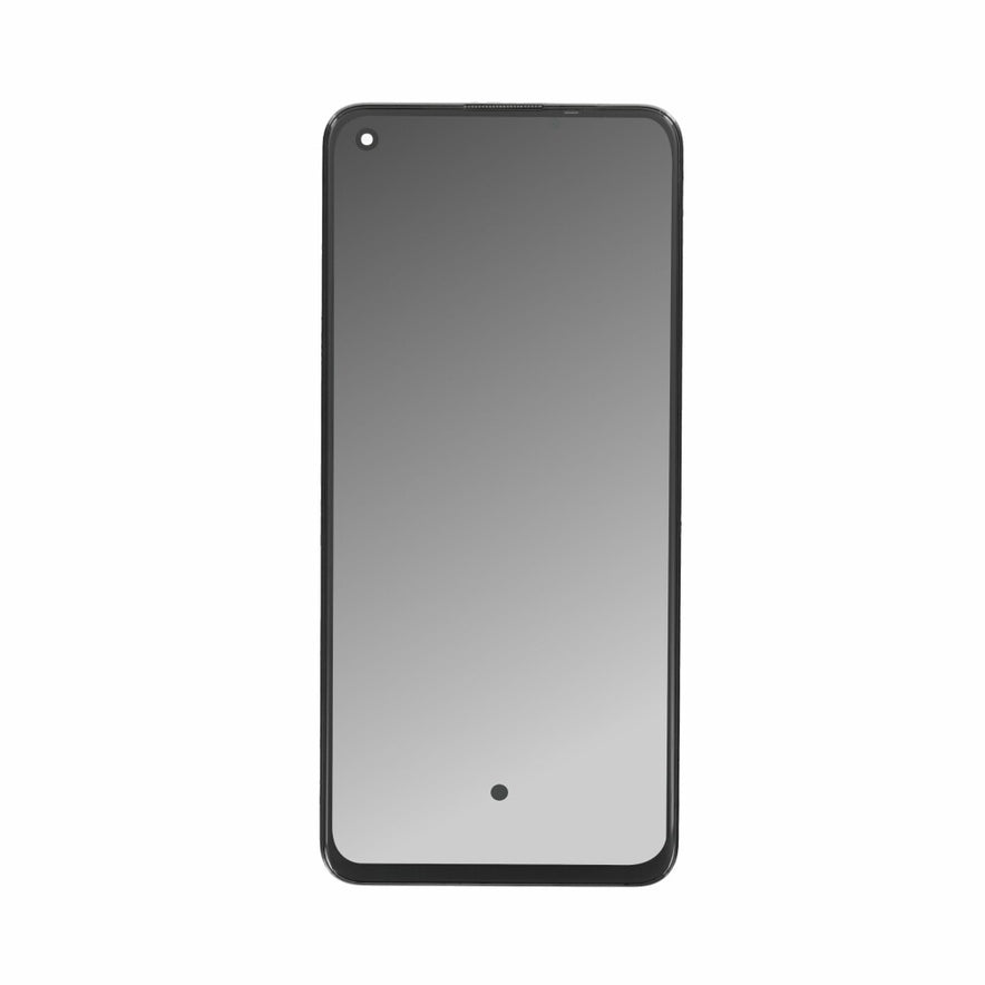 Display für OPPO RENO 6 4G LCD + Rahmen schwarz Touch Ersatz