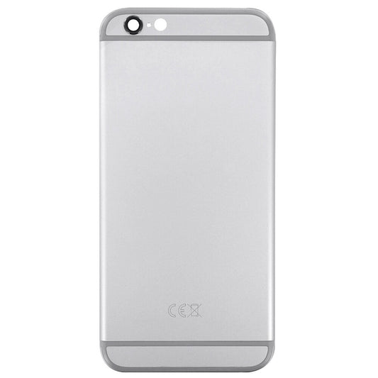 für iPhone 6 Akkufachdeckel Backcover grau Kameraglas Rückseite