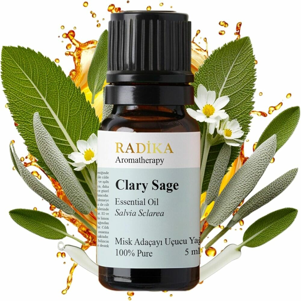 Salbeiöl, ätherisches Öl, 100% Rein, BIO, natürlich, 10 ml