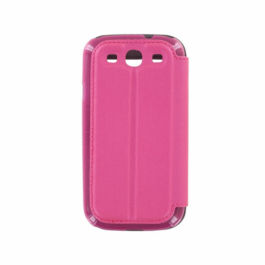 Original Flip Hülle für Samsung Galaxy S3 Pink Handy Tasche Schutz Case