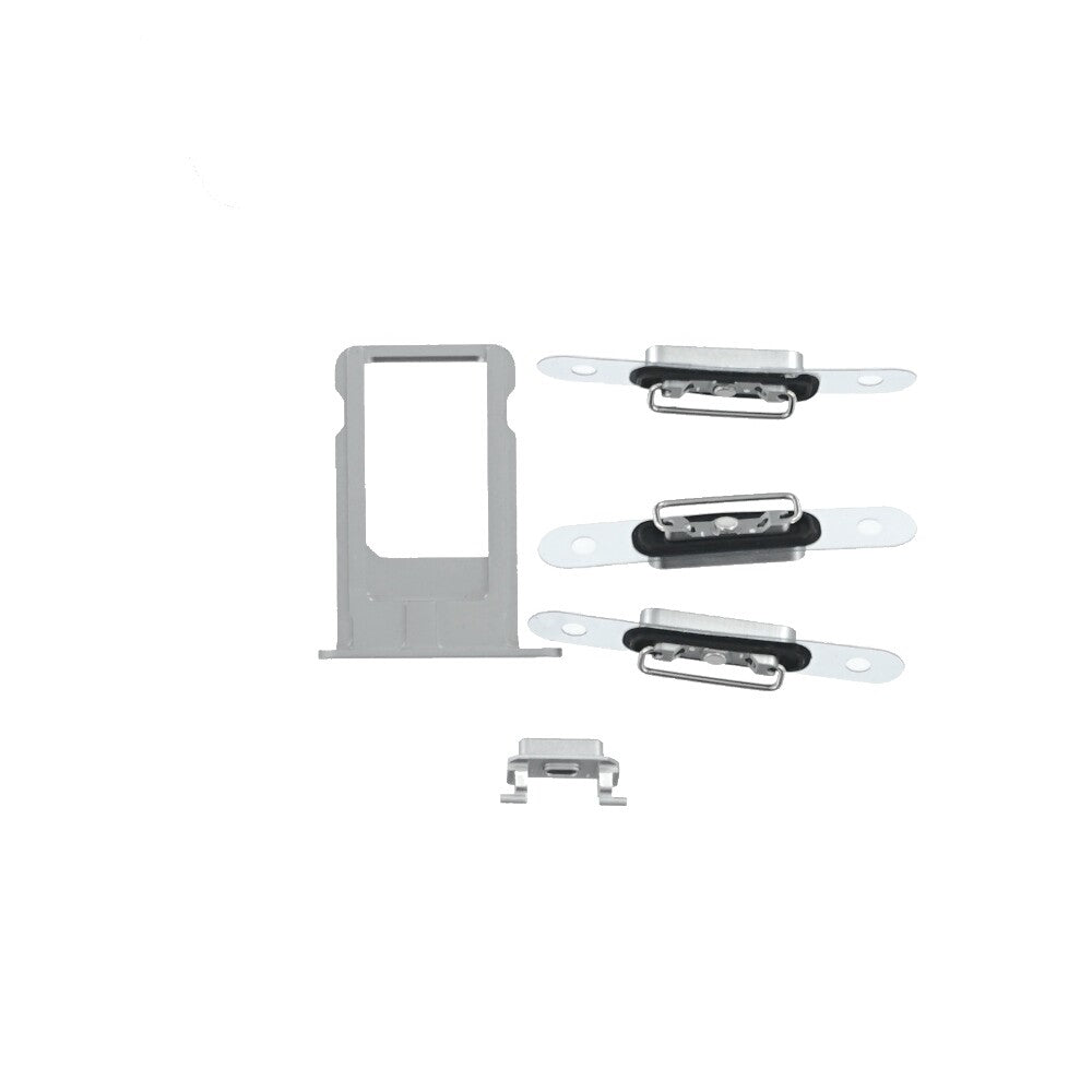 für iPhone 6s Plus Akkufachdeckel Backcover Silber Rückseite