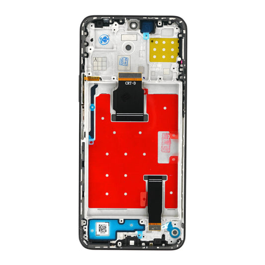 Display für Honor X8a LCD + Rahmen Schwarz Bildschirm Touch