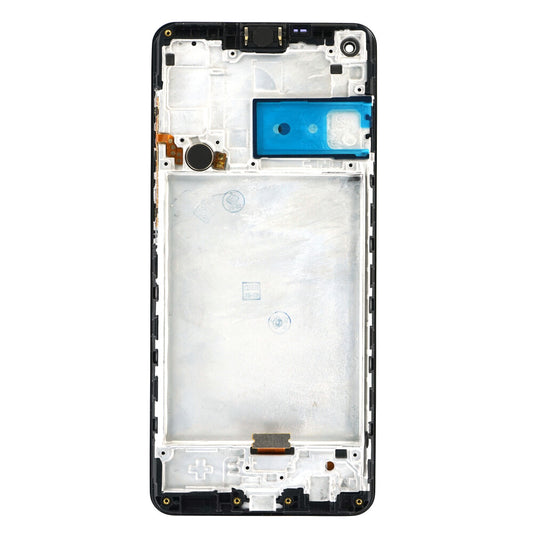 Display + Rahmen + Kleinteile (Kleber, Flex, Lautsprecher, Vibrator) SM-A217F Galaxy A21s (EU) schwarz