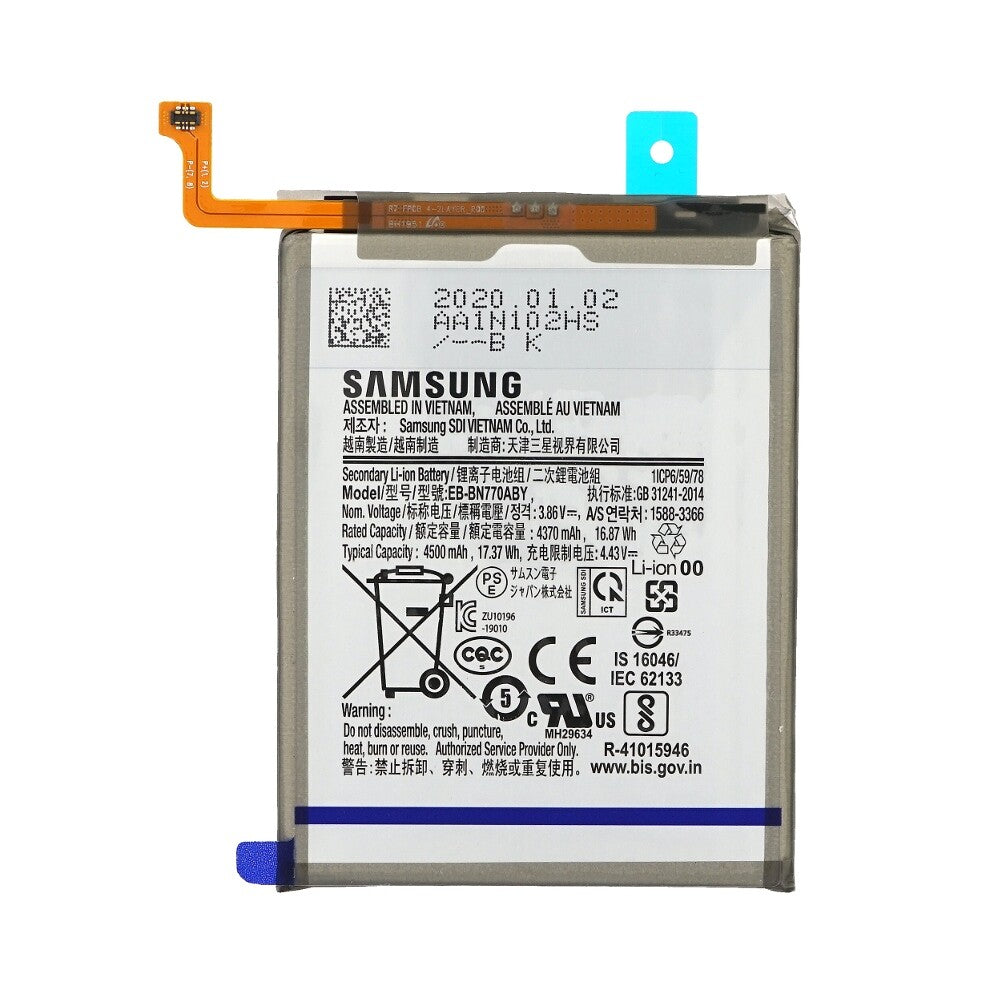 Original Akku Samsung Galaxy Note 10 Lite N770F EB-BN770ABY 4500mAh GH82-22054A