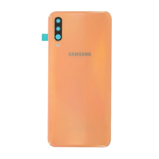 Original für Samsung Galaxy A50 SM-A505 Akkudeckel Backcover koralle GH82-19229D