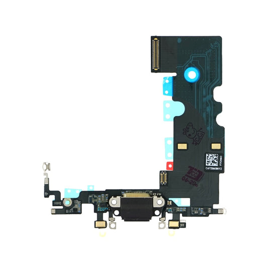 Ladebuchse für iPhone SE 2020 Schwarz Dock Connector Flex Ersatz