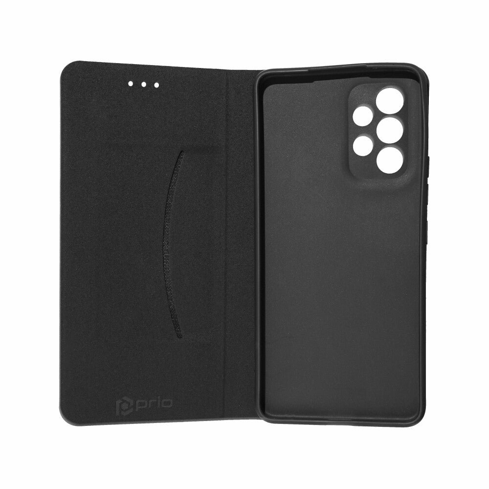 prio Book Case Fashion für Samsung A53 5G schwarz-rot