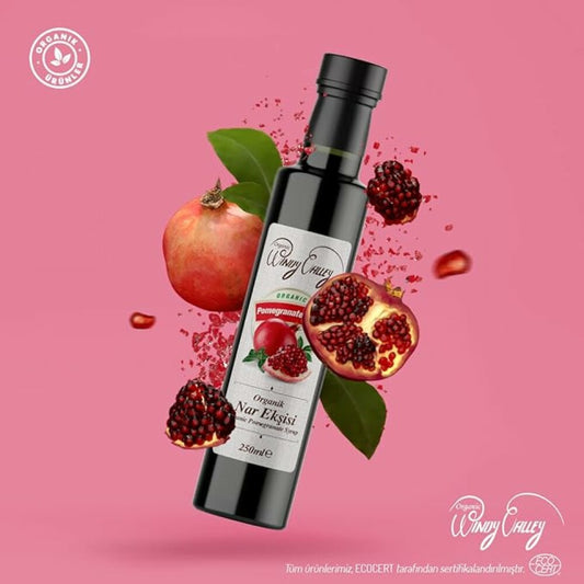 Granatapfelsirup natürlich, Bio-Granatapfel, ECOCERT Certification 350gr