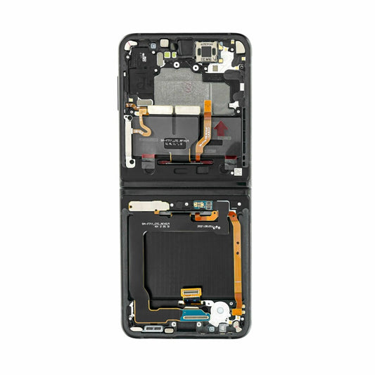 Original Display für Samsung Galaxy Z Flip3 5G Schwarz LCD + Rahmen GH82-27243A
