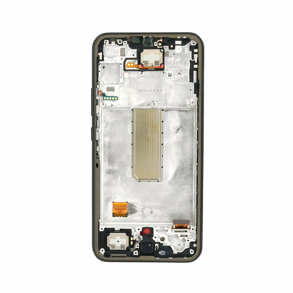 Original Display für Samsung Galaxy A34 5G A346B LCD +Rahmen Schwarz GH82-31200A