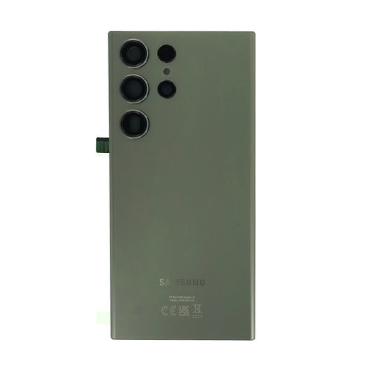 Original für Samsung Galaxy S23 Ultra Akkudeckel Backcover S918 Grün GH82-30400C