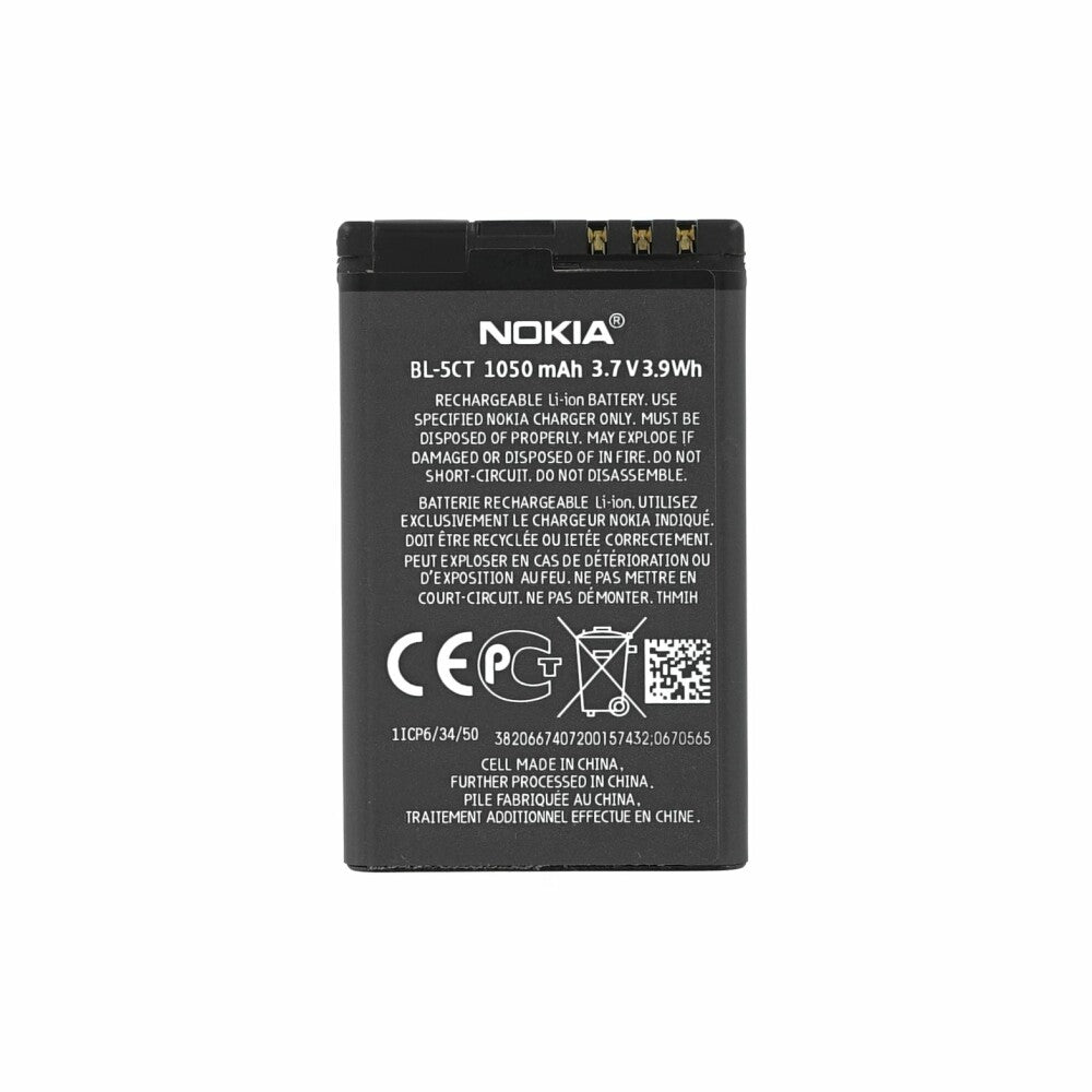 Original BL-5CT Akku für Nokia Ersatzakku 1050mAh BL-5CT