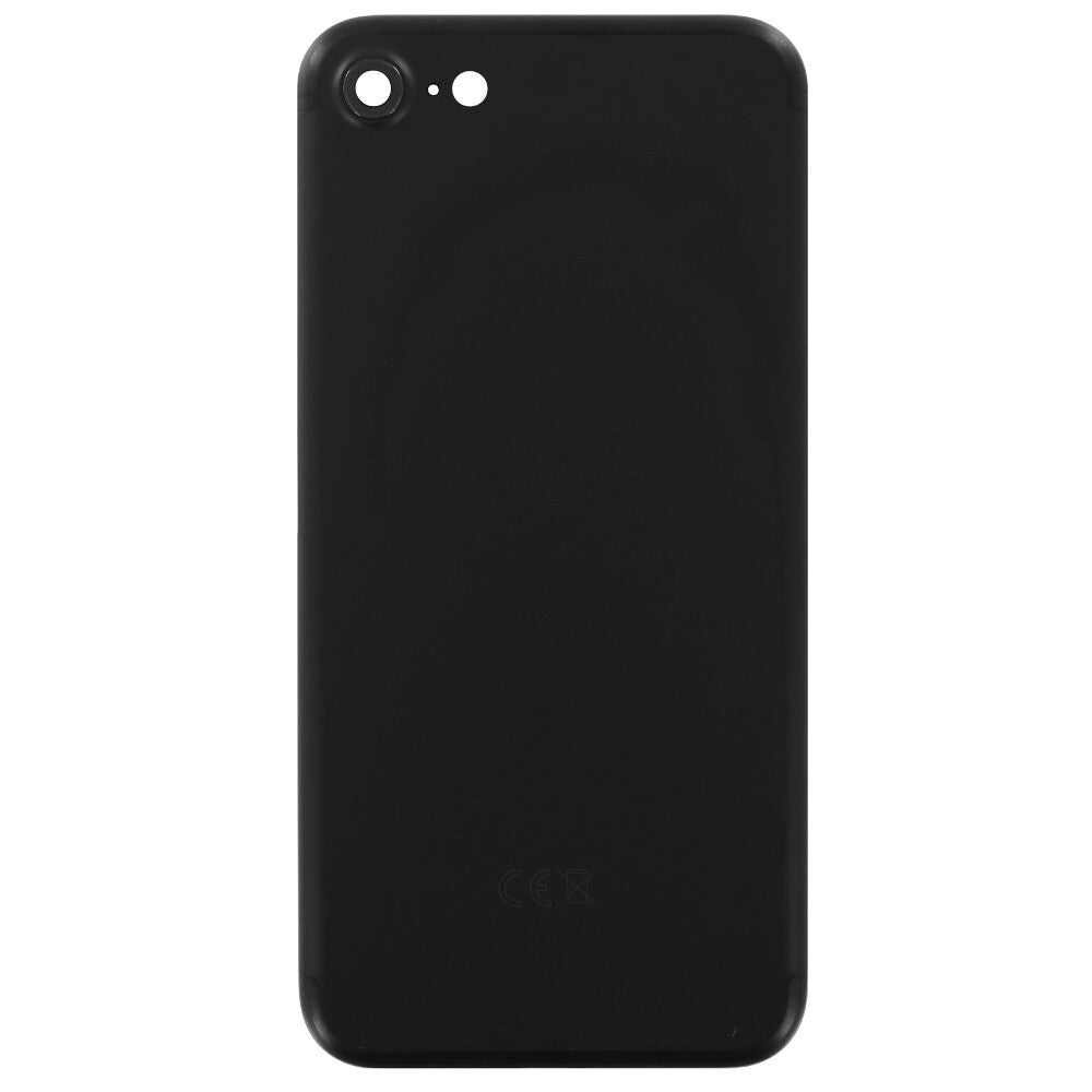 für iPhone 7 Akkufachdeckel Backcover schwarz Kameraglas Rückseite