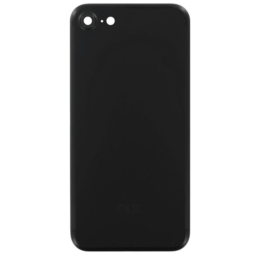 für iPhone 7 Akkufachdeckel Backcover schwarz Kameraglas Rückseite