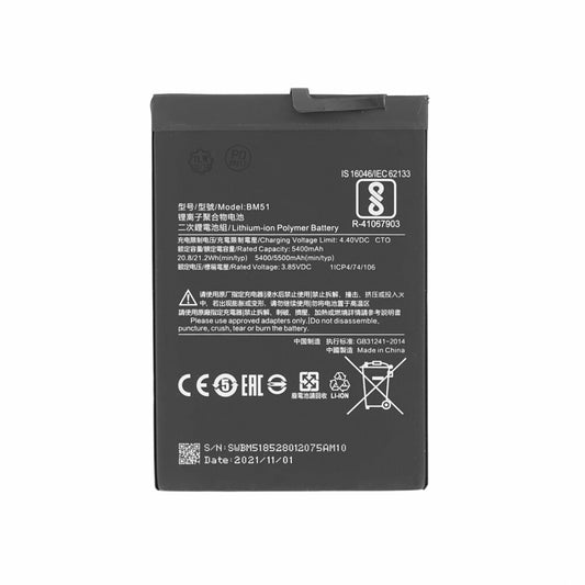 BM51 Akku für Xiaomi Mi Max 3 5500mAh wie Original Ersatzakku