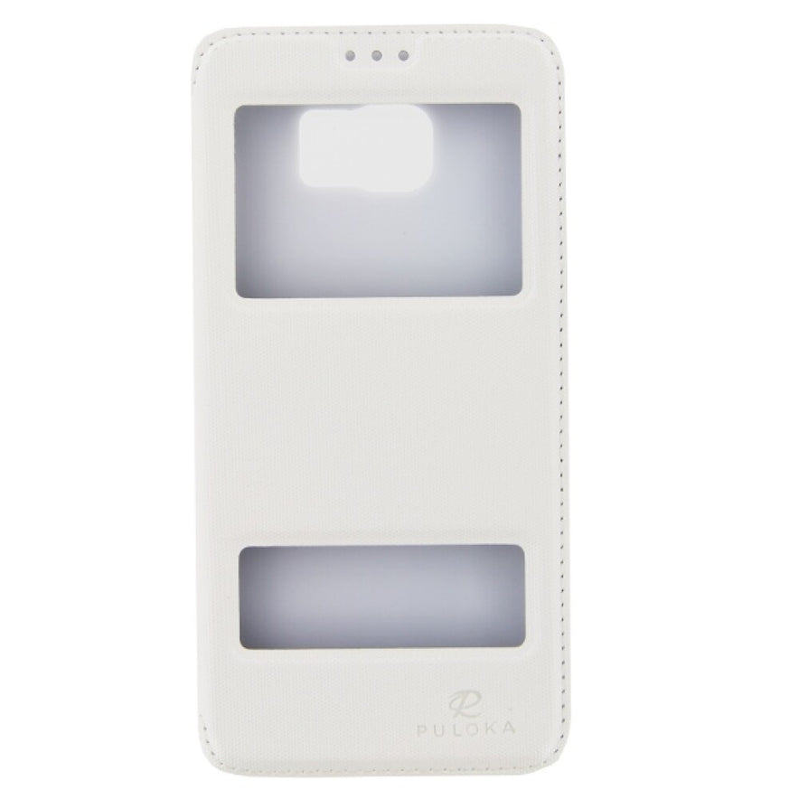 Flip Case Handyhülle für Samsung Galaxy Note 5 Weiß