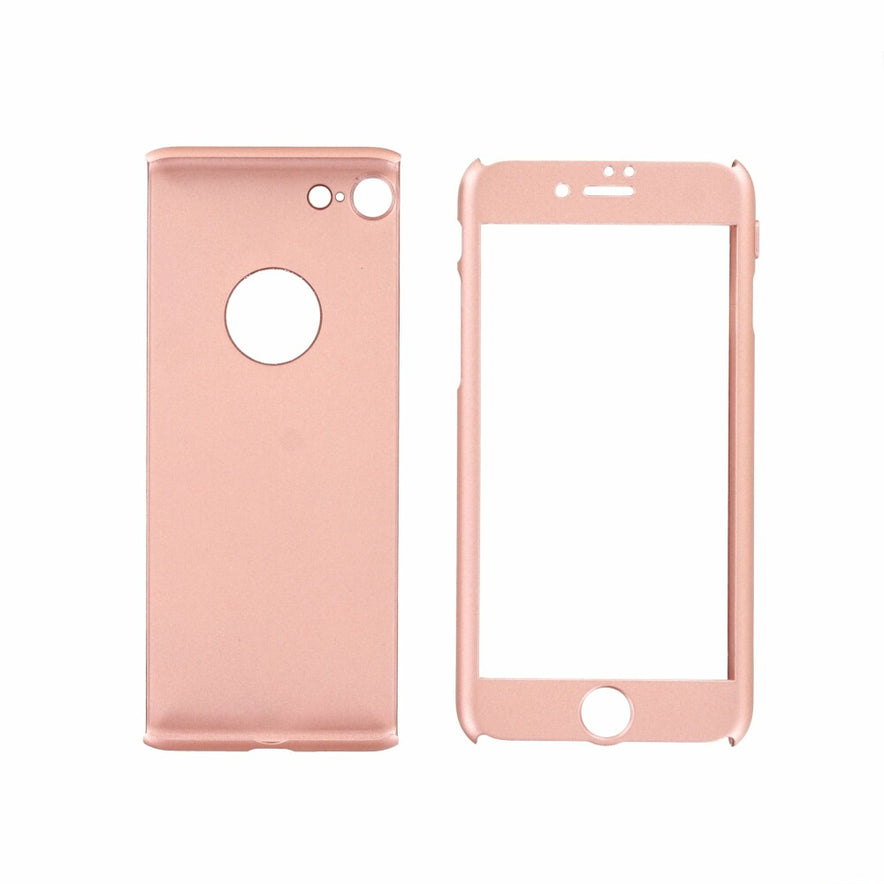 360° Hülle Handyhülle für iPhone 6/6s Rose Gold